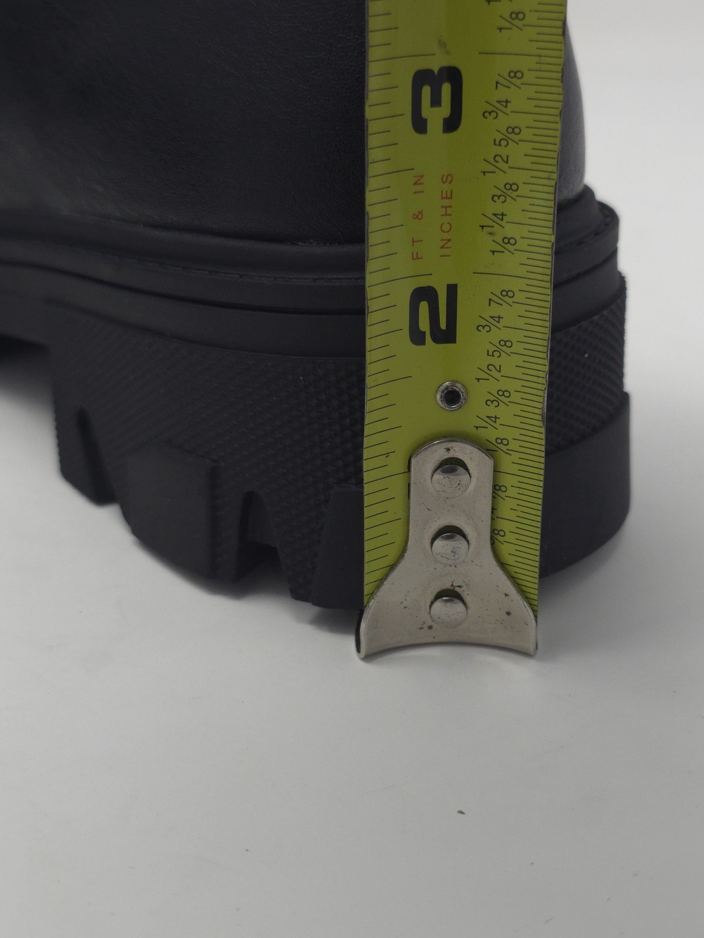 CHARCOAL PU Chunky Platform Loafers Buckle Strap Lug Sole Slip On Casual Trendy - Picture 9 of 10